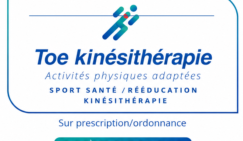Identité visuelle Toé kinésithérapie